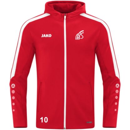 Kapuzenjacke Junior mit Vereinslogo