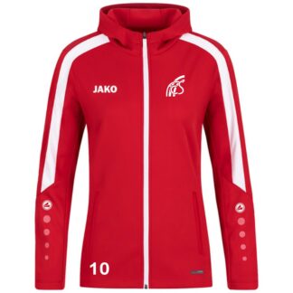 Kapuzenjacke mit Vereinslogo Damen