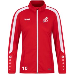 Polyesterjacke mit Vereinslogo Damen